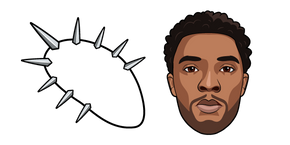 Black Panther T'Challa Boseman Curseur