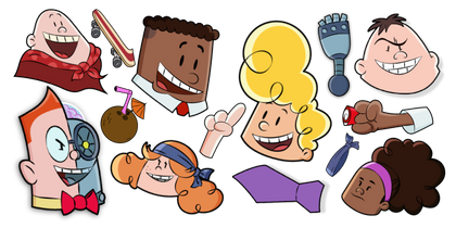 Коллекция курсоров Captain Underpants