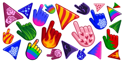 Коллекция курсоров Detailed Colors