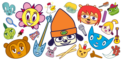 Коллекция курсоров PaRappa the Rapper
