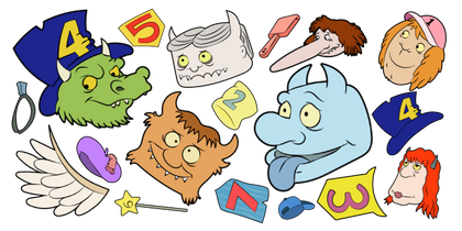 Коллекция курсоров Seven Little Monsters