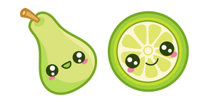 Курсор Cute Pear and Lime