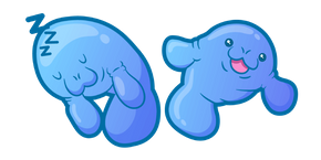 Cute Manatee Curseur