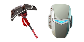 Курсор Fortnite A.I.M. Skin A.X.E. Pickaxe