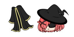 Gacha Life Rin and Cloak Curseur