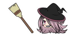 Gacha Life Sabrina and Broom Curseur