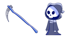 Halloween Death and Scythe Curseur