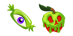 Halloween Eye Candy and Poison Apple Curseur