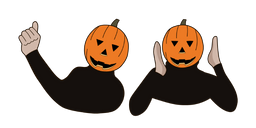 Halloween Pumpkin Dance Curseur