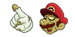 Super Mario Halloween Zombie Curseur