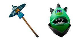 Fortnite Zorgoton Skin Flying Slasher Pickaxe Cursor