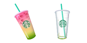 Starbucks Rainbow Drink Cursor