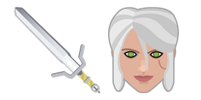 Курсор The Witcher Ciri Sword Zireael