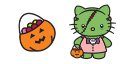 Halloween Hello Kitty and Candy Curseur